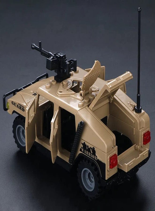 ENHANA Armored Vehicle Building Block Military Vehicle Building Toy for Age 6 7 8 9 10 11 12+, Army Battle Brick, Military Car Model Toys Gifts for Boys （4 Styles） - Image 3